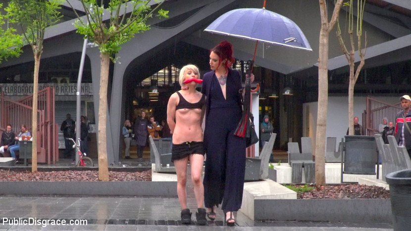BestBDSM24.com - Image 40595 - Eager Bitch Spanked And Flogged In The Rain! - Part 1