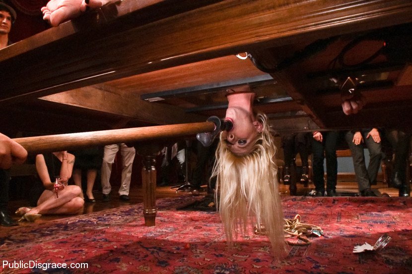 BestBDSM24.com - Image 27944 - Busty Blonde Bombshell Bent Doggy Style and Fucked